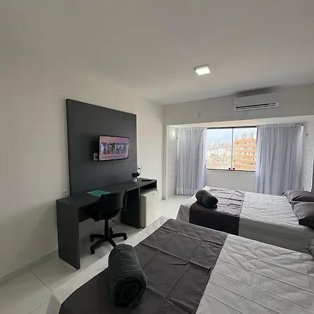 Apartamento Na Praia Do Meio | Piscina E Garagem | Proximo Ao Centro Natal Exterior foto